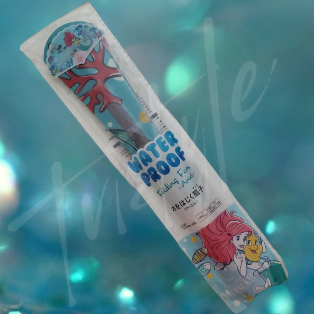 ⭐️LTD QTY⭐️ The Little Mermaid Waterproof Fan - Picture 3 of 3